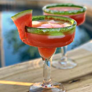 Tasty Watermelon Margaritas