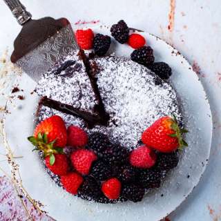 Low Carb Almond Flour Chocolate Cake
