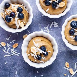Chocolate Peanut Butter Mousse (Vegan & Low Carb)
