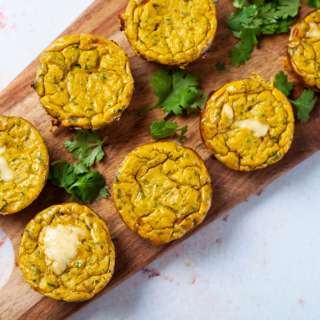 Eggs And Anchovies Low-Carb Breakfast Frittata Muffins