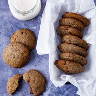 Buttery Buckwheat Chocolate Chip Cookies