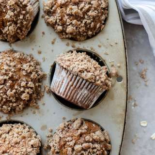 The Best Pumpkin Streusel Muffins