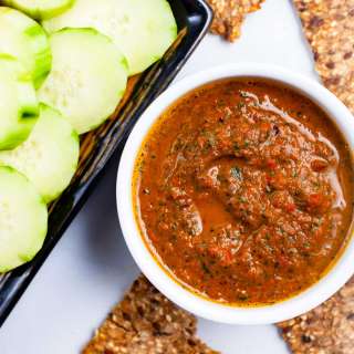 Spicy Italian Red Bell Pepper Spread