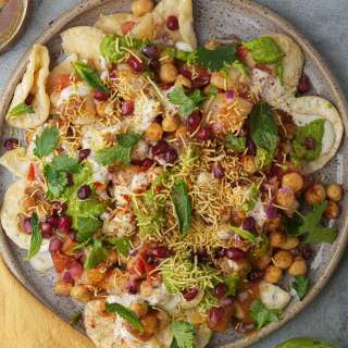 Vegan Aloo Papri Chaat