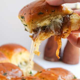 Easy Philly Cheesesteak Sliders Recipe