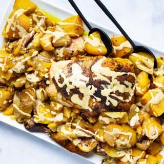 Slow Cooker Chicken And Potatoes With A Healthy Gravy