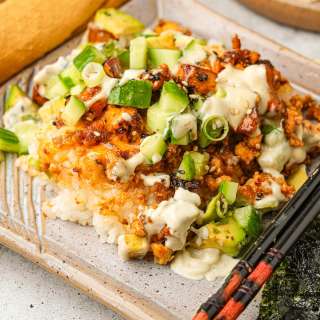 The Best Vegan Sushi Bake Recipe