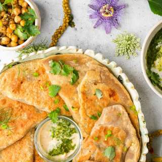 Bolani (Afghani Flatbread with Sumac Potatoes)