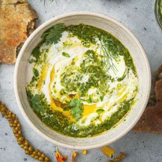 Zhoug (Yemeni Spicy Herb Sauce)