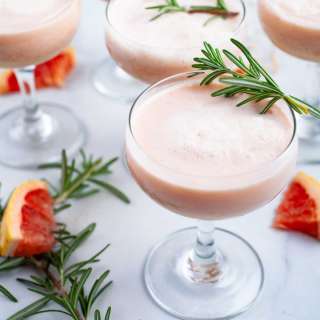 Festive Grapefruit Mocktail With Ginger