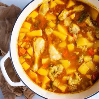 Swede Soup (Rutabaga) With Chicken Legs