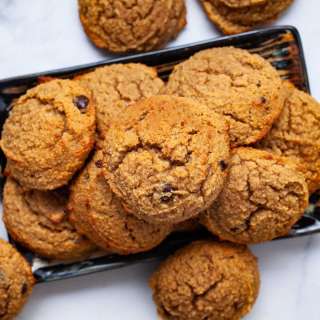 Almond Flour Banana Cookies With Chocolate Chips