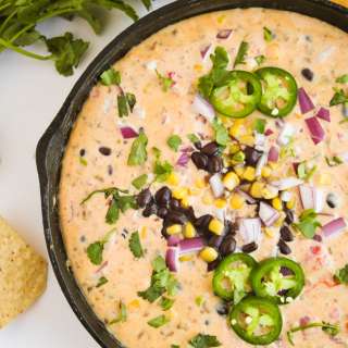 Loaded Cowboy Queso Dip