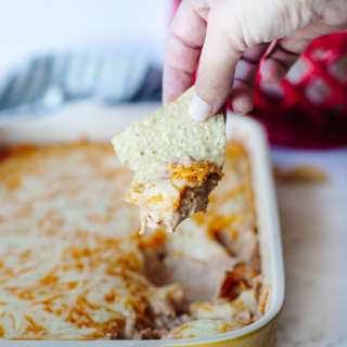 Cheesy Texas Trash Dip