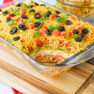 Easy Layered Taco Dip