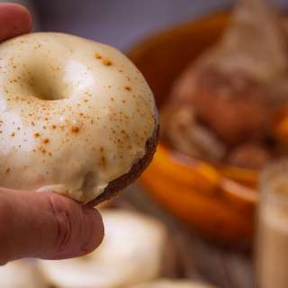Vegan Gingerbread Donuts (Baked, Fried, or Air-Fried) 
