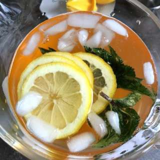 Iced Tea with Mint