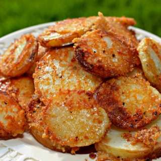 Crispy Parmesan Potatoes