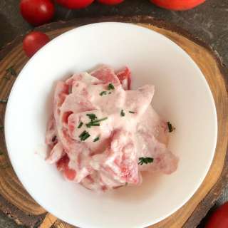 Two-Ingredient Tomato Salad Recipe