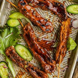Vegan Yakitori Recipe (Japanese BBQ Skewers)