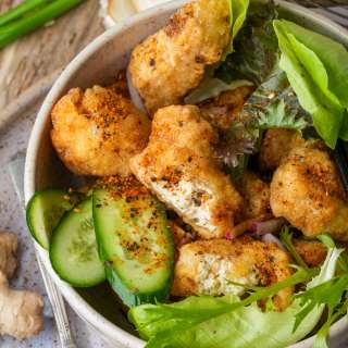 Tofu Karaage (Japanese Vegan Popcorn Chicken)