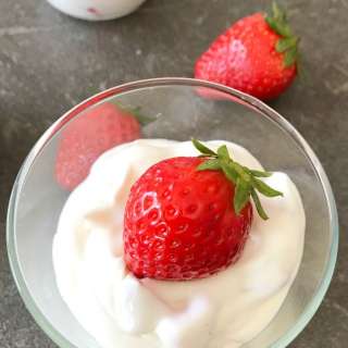 German Quark and Whipped Cream Dessert