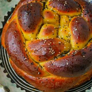 Vegan Round Challah Recipe for Rosh Hashanah