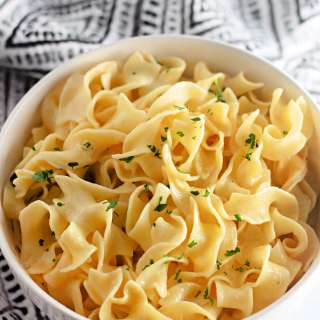 Amish Buttered Egg Noodles
