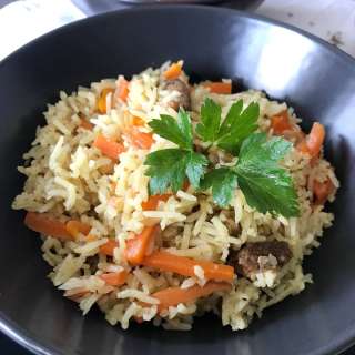 Kazakh Beef Plov