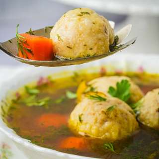 Vegan Matzo Ball Soup Recipe