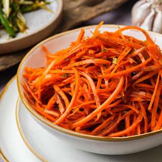Korean Carrot Salad (Morkovcha) Recipe