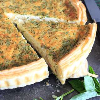 Lazy Quiche Lorraine
