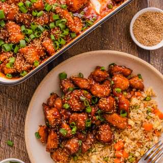 Easy Baked Honey Sesame Chicken