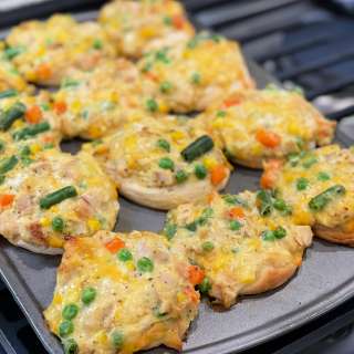 Chicken Pot Pie Muffins