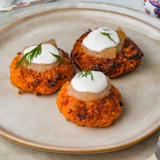 Vegan Sweet Potato Latkes Recipe