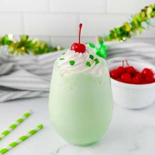 Homemade Shamrock Shakes