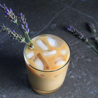 Honey Lavender Cold Brew Latte
