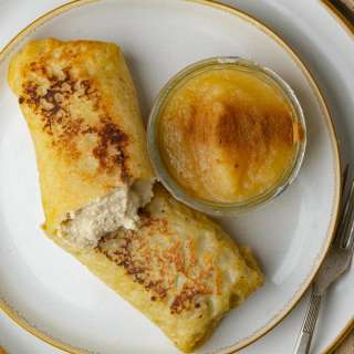 Vegan Blintzes Recipe (Sweet Cheese or Savory)