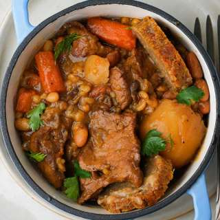 Easy Vegan Cholent Recipe