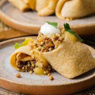 Gluten-Free Vegan Blintzes
