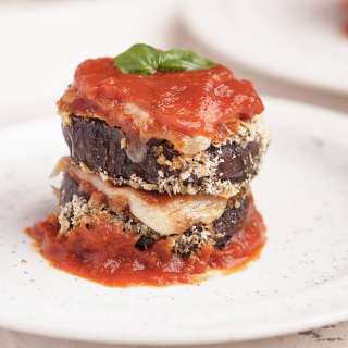 Air Fryer Eggplant Parmesan