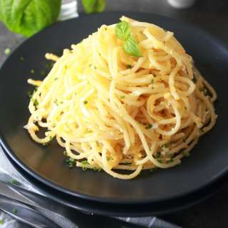 Fried Spaghetti and Scrambled Eggs