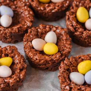 Easy Birds Nest Cookies