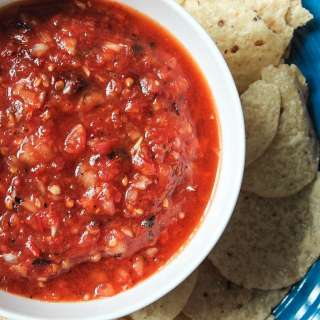 The BEST Homemade Smoky Chipotle Salsa