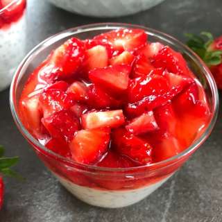 Greek Yogurt Coconut Chia Dessert