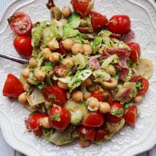 Sautéed Italian Brussel Sprout Salad