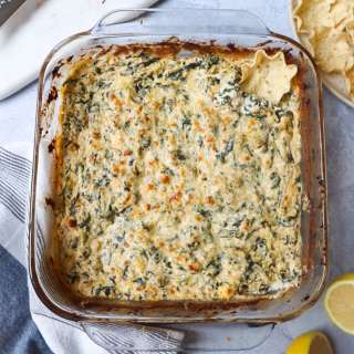 Easy Warm Crab Spinach Dip
