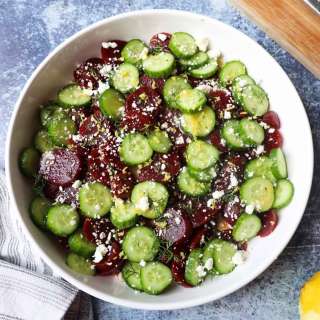 Beet and Cucumber Salad