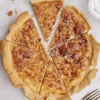 Bacon Leek Quiche