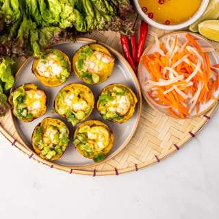 Banh Khot (Vietnamese Mini Savory Pancakes)